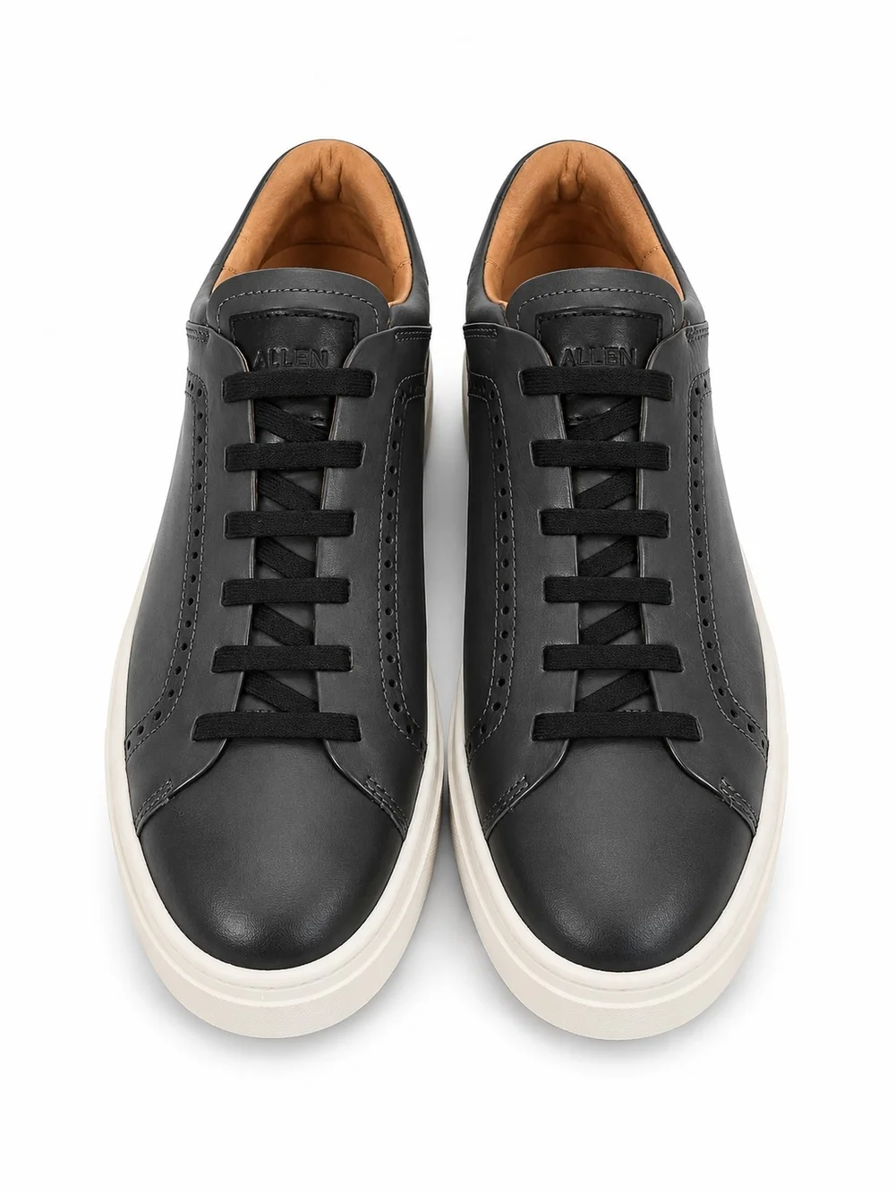 Allen Edmonds Oliver Slip-On Stretch-Lace Brogue Sneaker 8.5